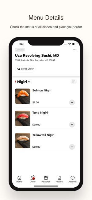 UZU Revolving SushiiPhone版截图2