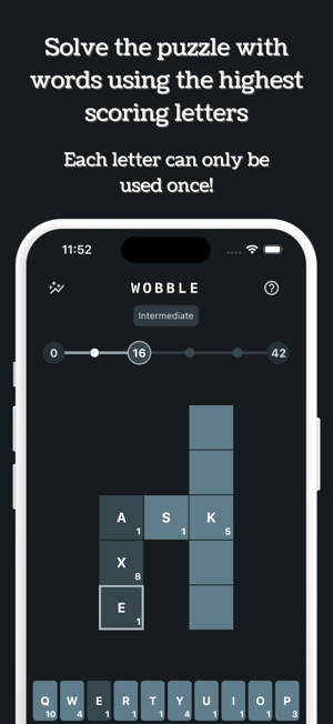 Wobble: Daily Word PuzzleiPhone版截图2