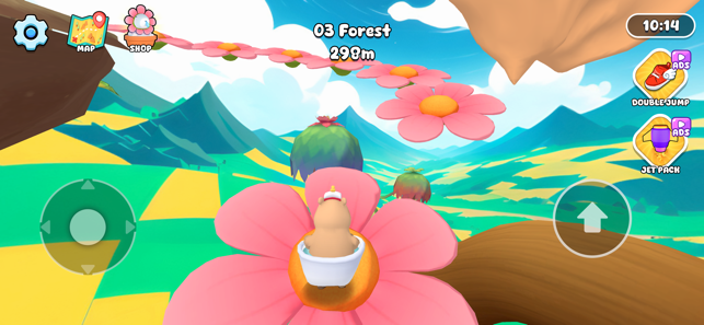 Only Parkour: Capybara Jump UpiPhone版截图1