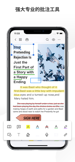 PDFReaderProiPhone版截图2