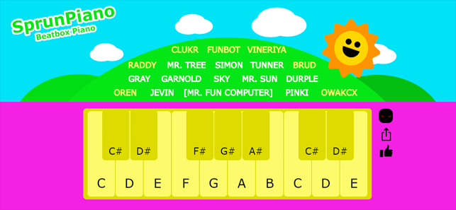 SprunPiano: Beatbox PianoiPhone版截图1