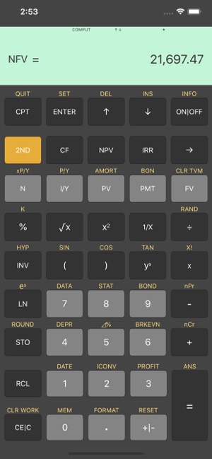 BAPlusProCalculatoriPhone版截图4