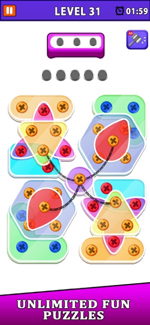 Screw Sort: Color Puzzle JamiPhone版截图1