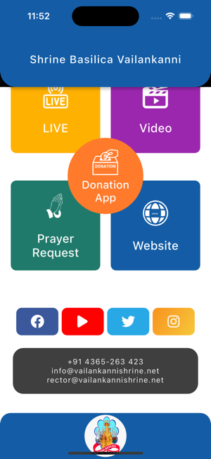 Vailankanni Live PrayeriPhone版截图5