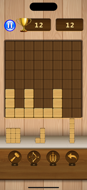 Wooden Block Fun BlastiPhone版截图5