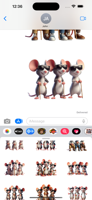 Three Blind Mice StickersiPhone版截图5