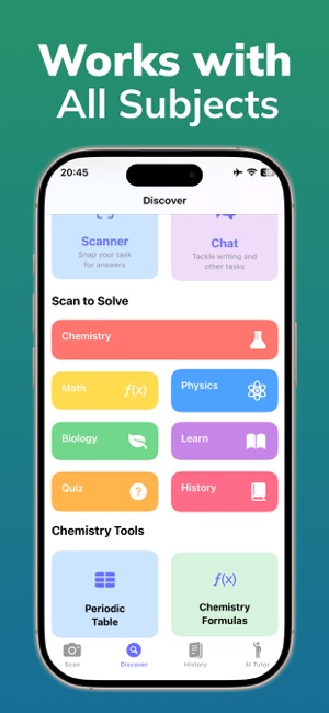 Chemistry Solver: AI ScanneriPhone版截图4