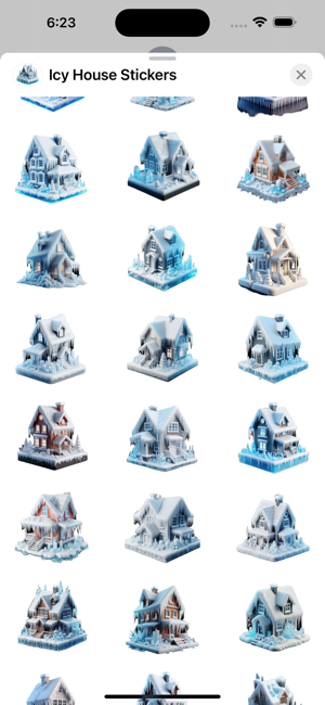 Icy House StickersiPhone版截图2