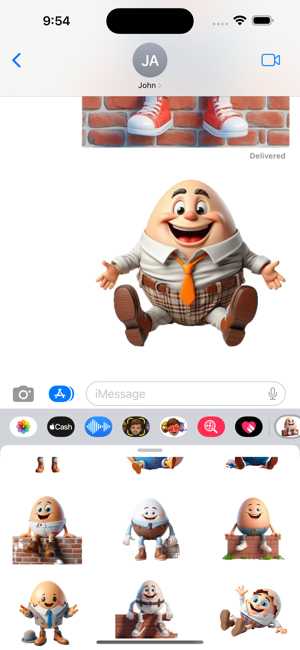 Humpty Dumpty StickersiPhone版截图5