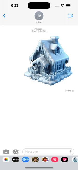 Icy House StickersiPhone版截图4