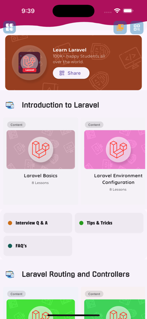 Learn Laravel frameworkiPhone版截图1