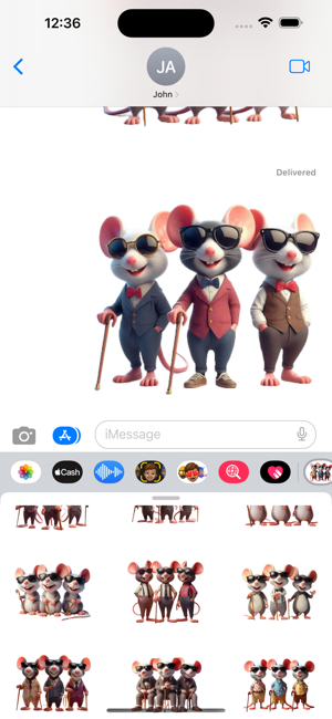 Three Blind Mice StickersiPhone版截图6