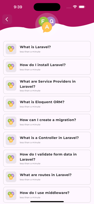 Learn Laravel frameworkiPhone版截图8