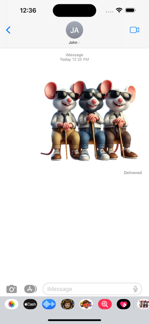 Three Blind Mice StickersiPhone版截图4