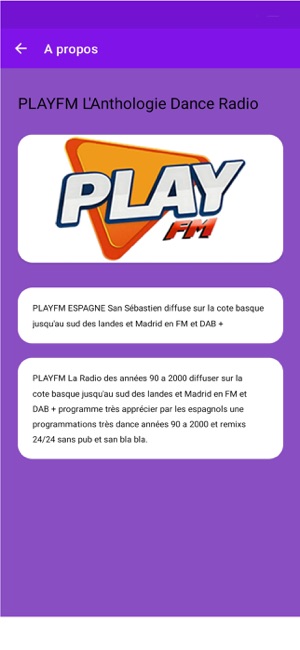 PLAYFM EspagneiPhone版截图3