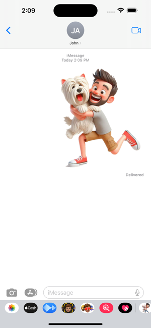 Westie Hug StickersiPhone版截图4