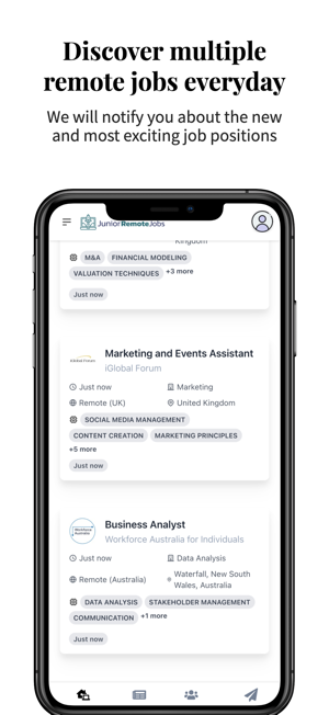 Junior Remote JobsiPhone版截图2