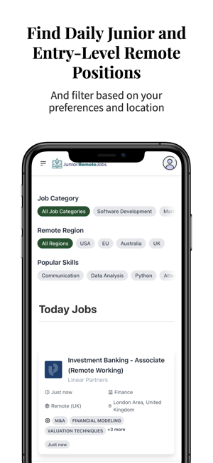 Junior Remote JobsiPhone版截图1
