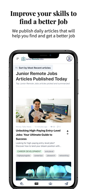 Junior Remote JobsiPhone版截图4