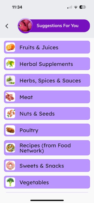 Low Histamine Diet +iPhone版截图3