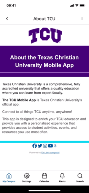 TCU campusMiPhone版截图2