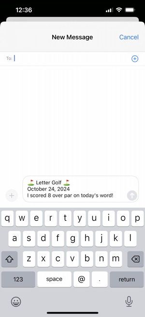 Letter GolfiPhone版截图3