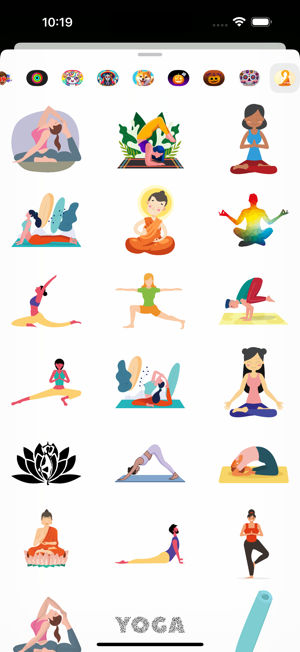 Meditation & Yoga StickersiPhone版截图1