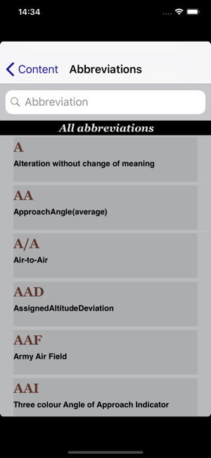 AviationCodeiPhone版截图4