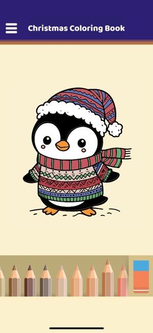 Happy Christmas Coloring BookiPhone版截图4