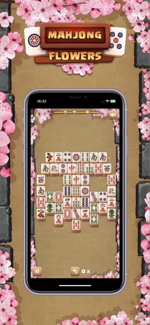 Mahjong Flowers: PuzzleiPhone版截图1