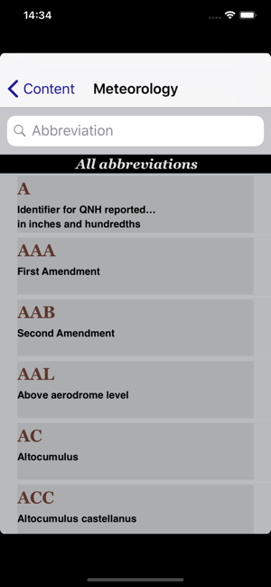 AviationCodeiPhone版截图5