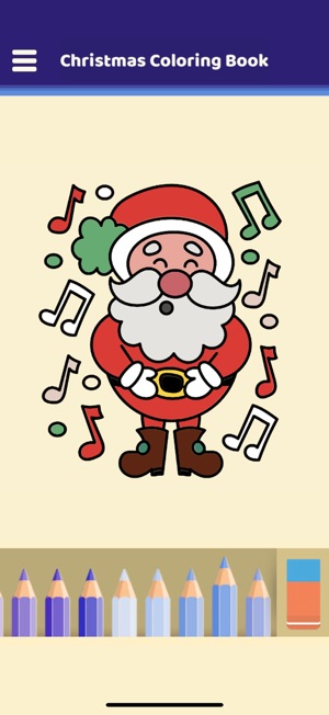 Happy Christmas Coloring BookiPhone版截图1