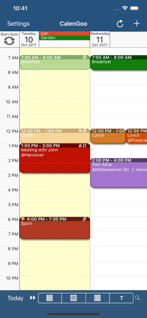 CalenGooCalendariPhone版截图1
