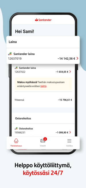 Santander RahoitusiPhone版截图1
