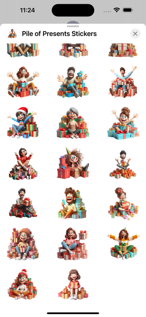 Pile of Presents StickersiPhone版截图3