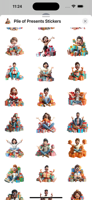 Pile of Presents StickersiPhone版截图2