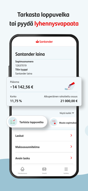 Santander RahoitusiPhone版截图3