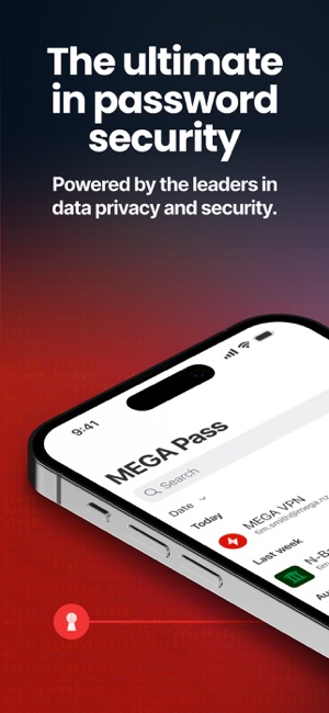 MEGA Pass－密码管理器iPhone版截图1