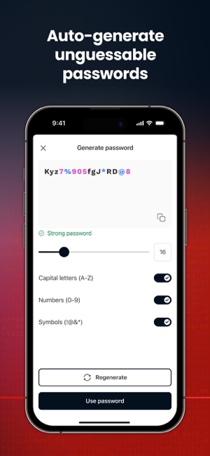 MEGA Pass－密码管理器iPhone版截图4