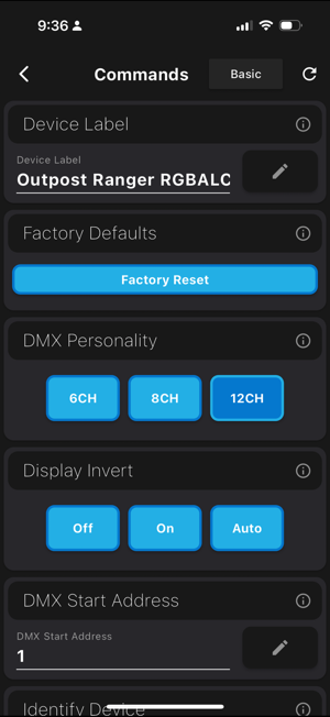 Stingray: DMX ControlleriPhone版截图7