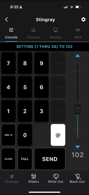 Stingray: DMX ControlleriPhone版截图3