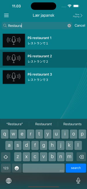 Lær japansk enkeltiPhone版截图4