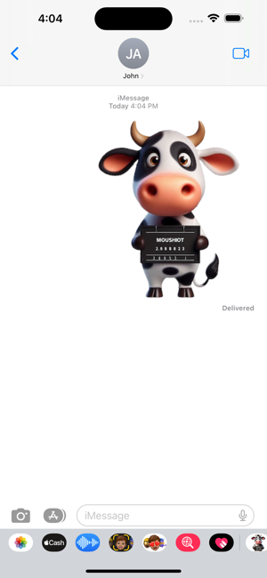 Mugshot Cow StickersiPhone版截图4